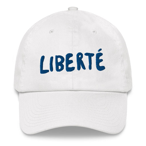 Liberté cap white
