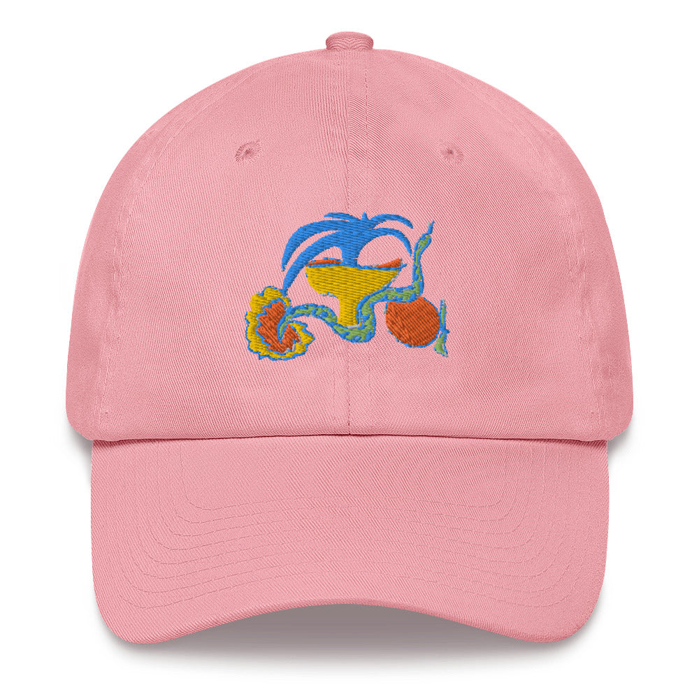 Dreaming of Greece Cap- white & pink