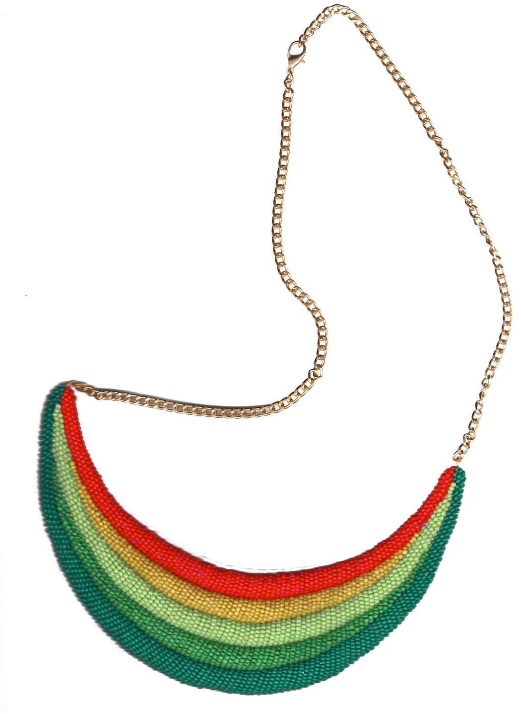 Rainbow Valley Green necklace - Family Affairs