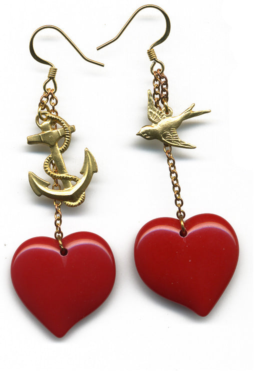 Sailor Love earrings - Family Affairs