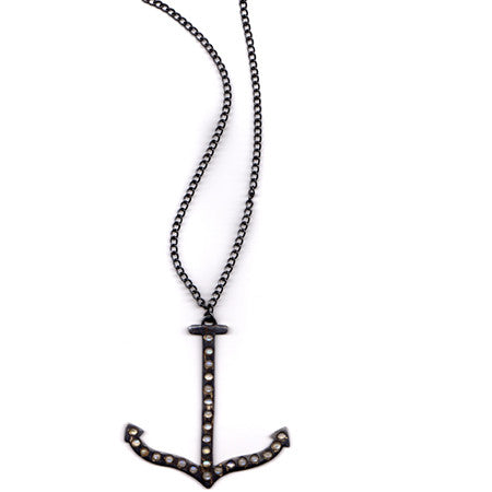 Stay A While anchor necklace - Family Affairs
